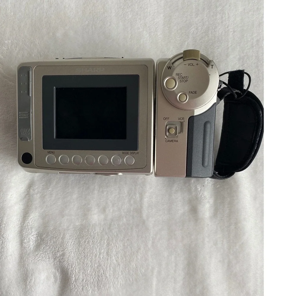 Vintage Sharp Viewcam VL-E630U Camcorder Video Camera Battery Manual Untested